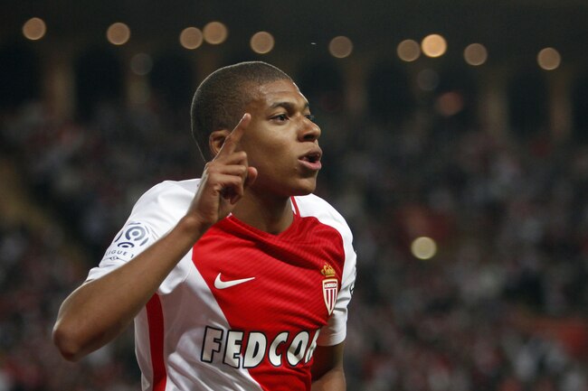 mbappe monaco jersey