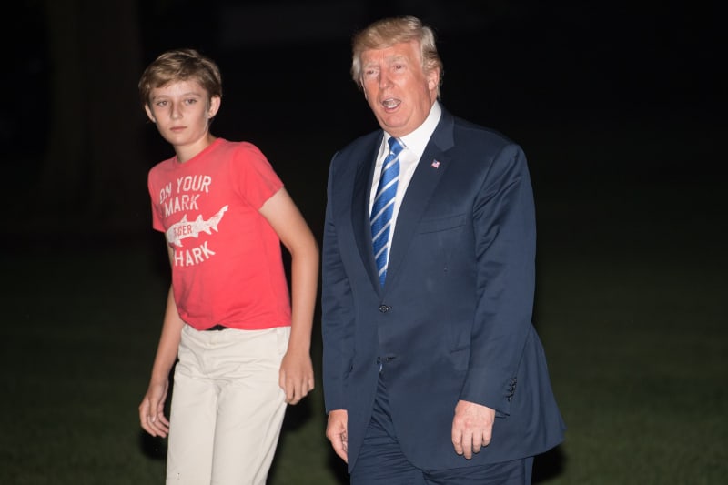 Donald Trump S Son Barron Playing For D C United U 12 Team Bleacher Report Latest News Videos And Highlights