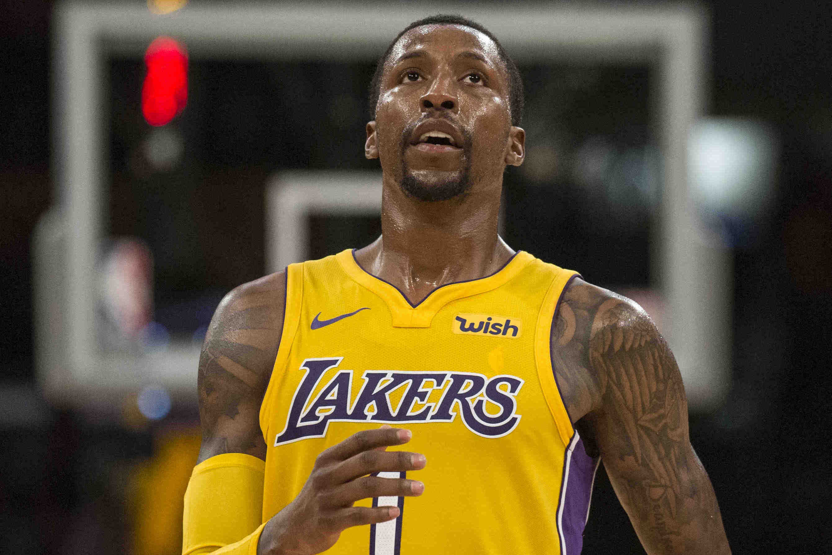 half cavs half lakers jersey