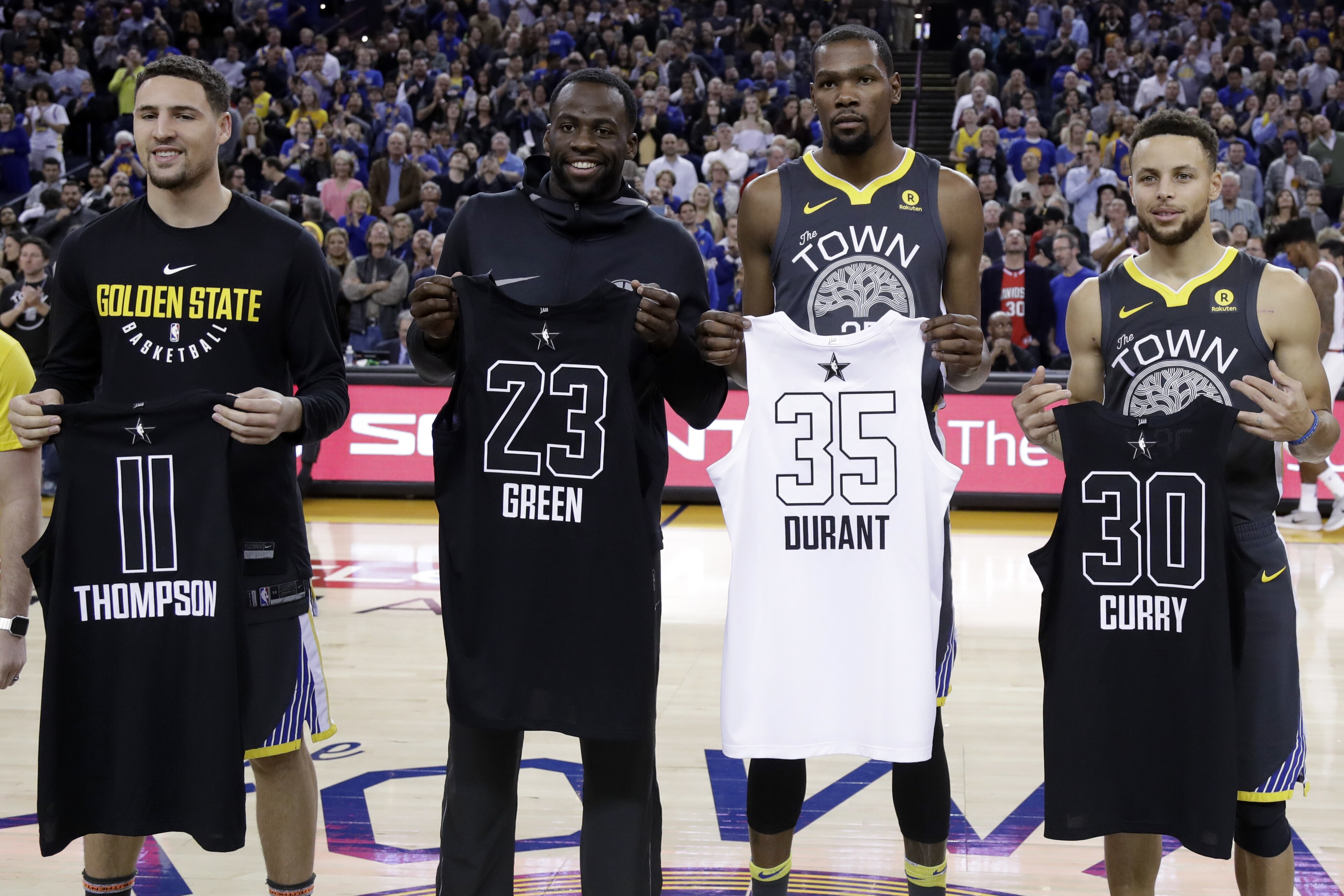 golden state warriors all stars 2018