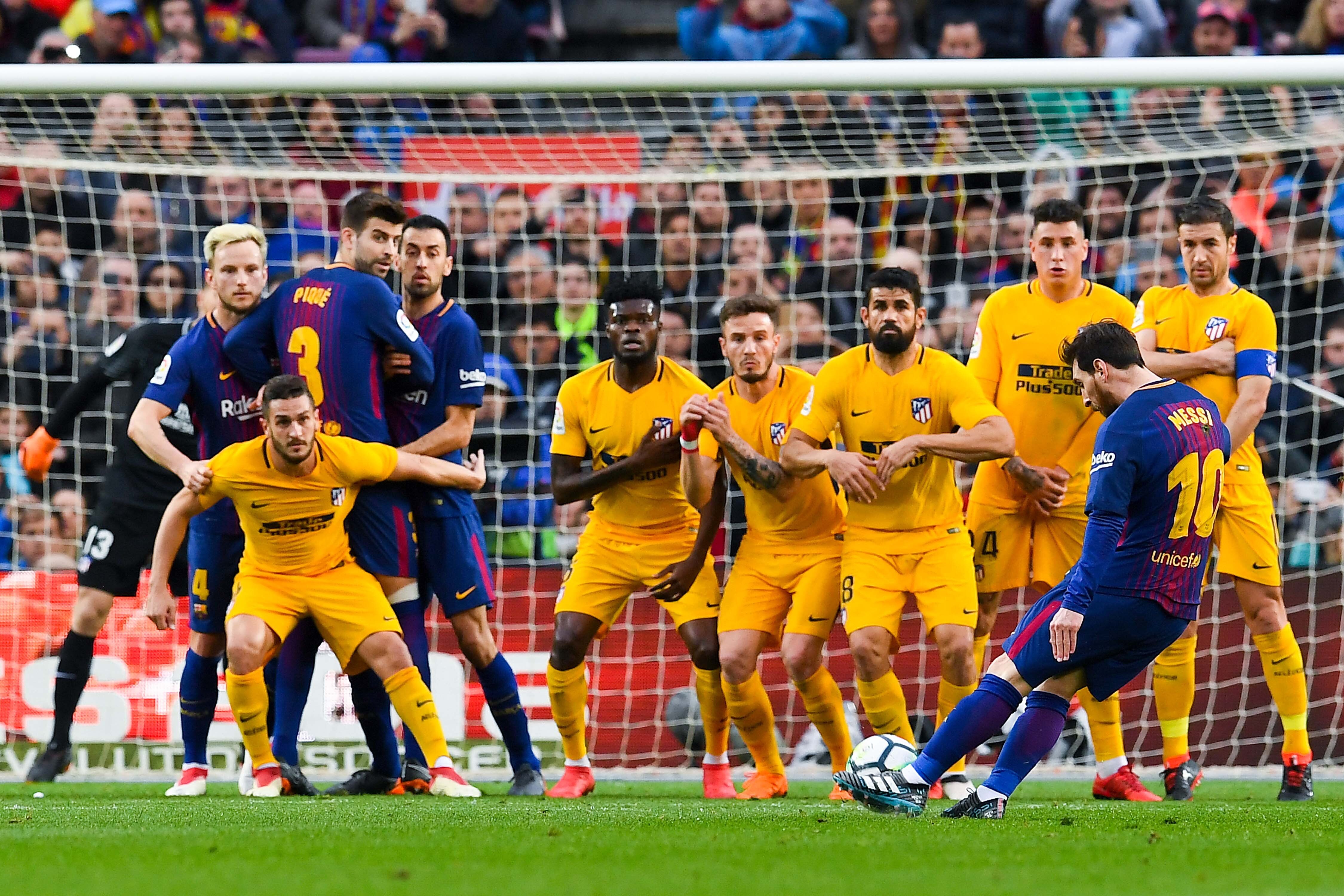 Lionel Messi S 600th Goal Lifts Barcelona To 1 0 La Liga Win Vs Atletico Madrid Bleacher Report Latest News Videos And Highlights
