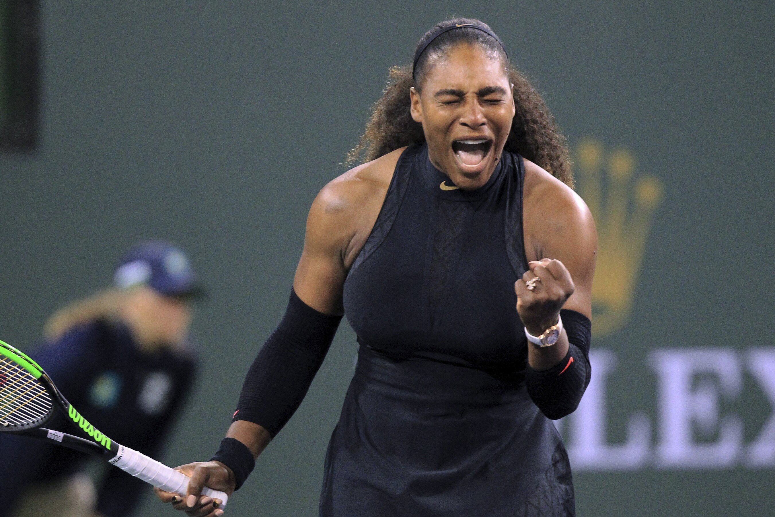 Serena Williams Earns Straight Sets Win Over Zarina Diyas At 2018 Indian Wells Bleacher Report Latest News Videos And Highlights