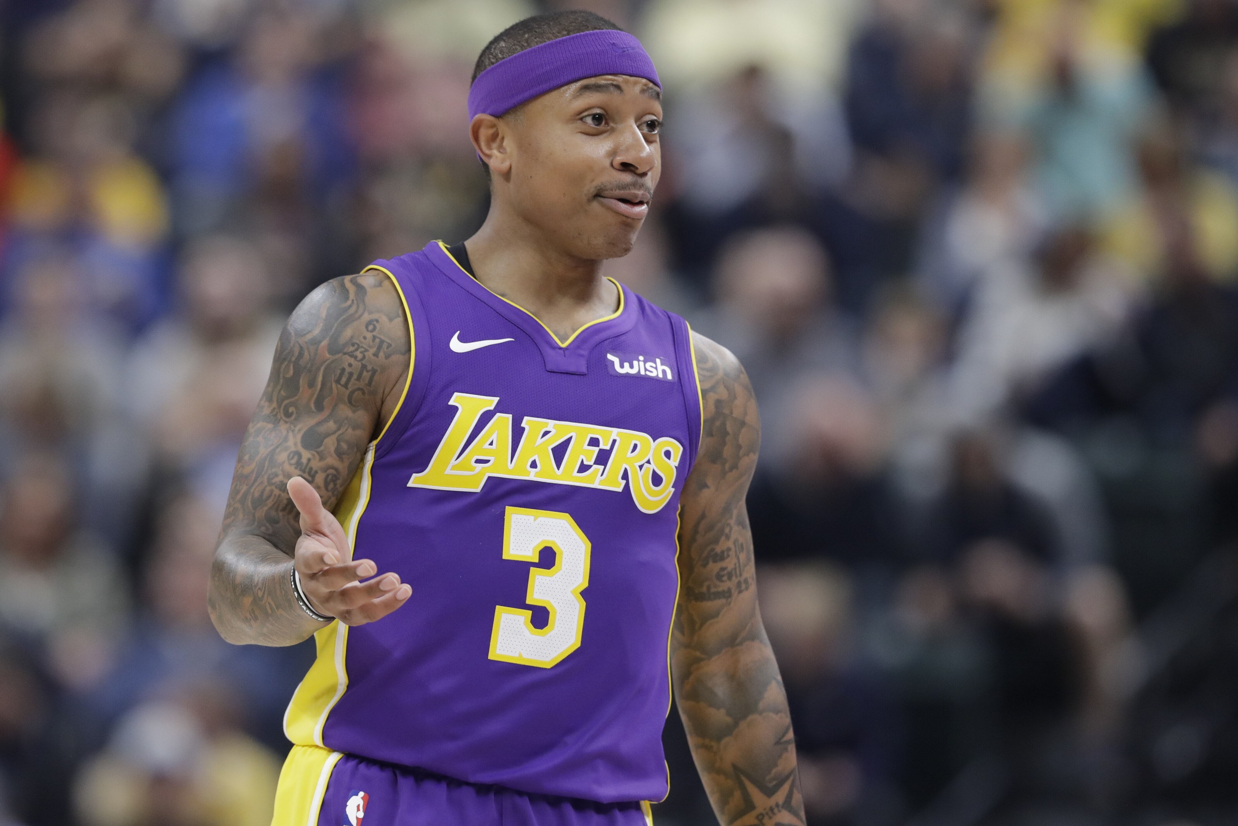 isaiah thomas lakers jersey