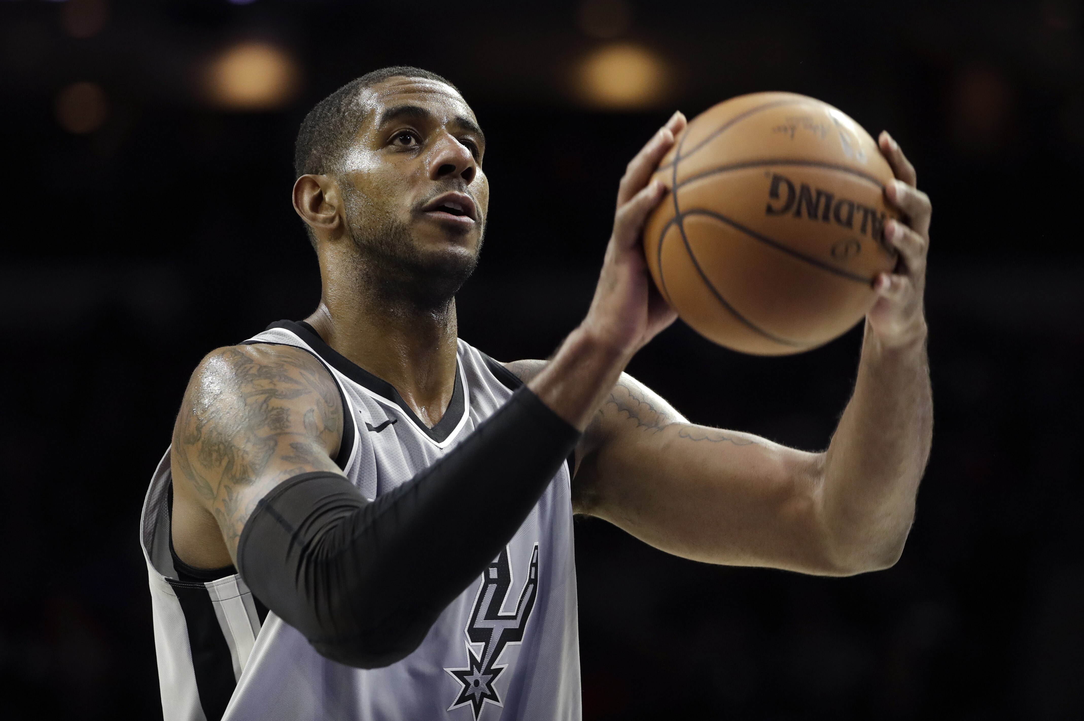Report Lamarcus Aldridge Day To Day With Knee Injury After Mri Bleacher Report Latest News Videos And Highlights Brooklyn's lamarcus aldridge announced he is retiring from the nba due to an irregular heartbeat. lamarcus aldridge day to day with knee