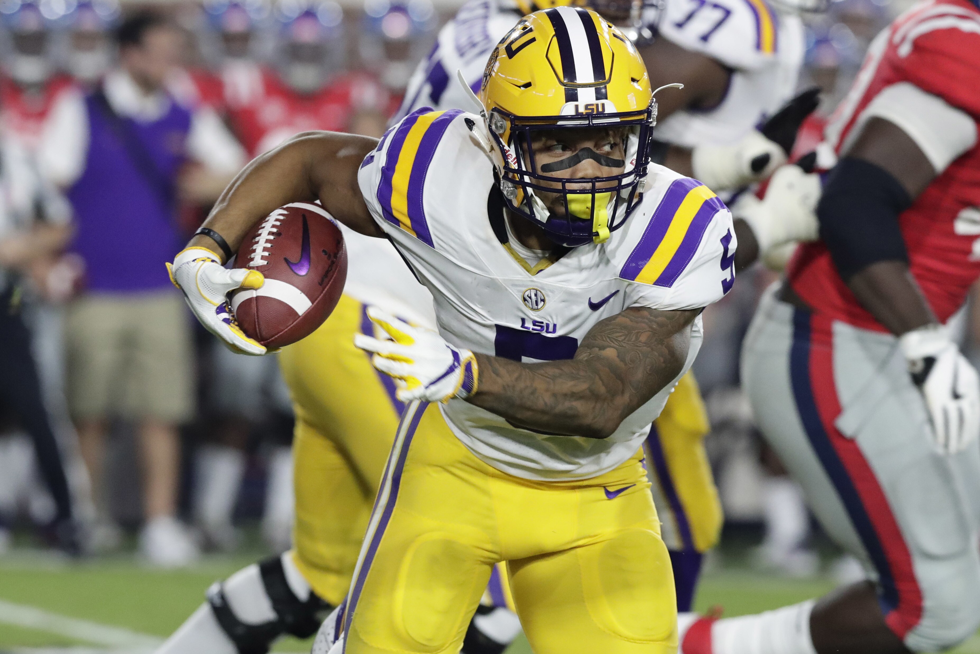 Derrius Guice Nfl Draft 2018 Scouting Report For Washington Redskins Pick Bleacher Report Latest News Videos And Highlights