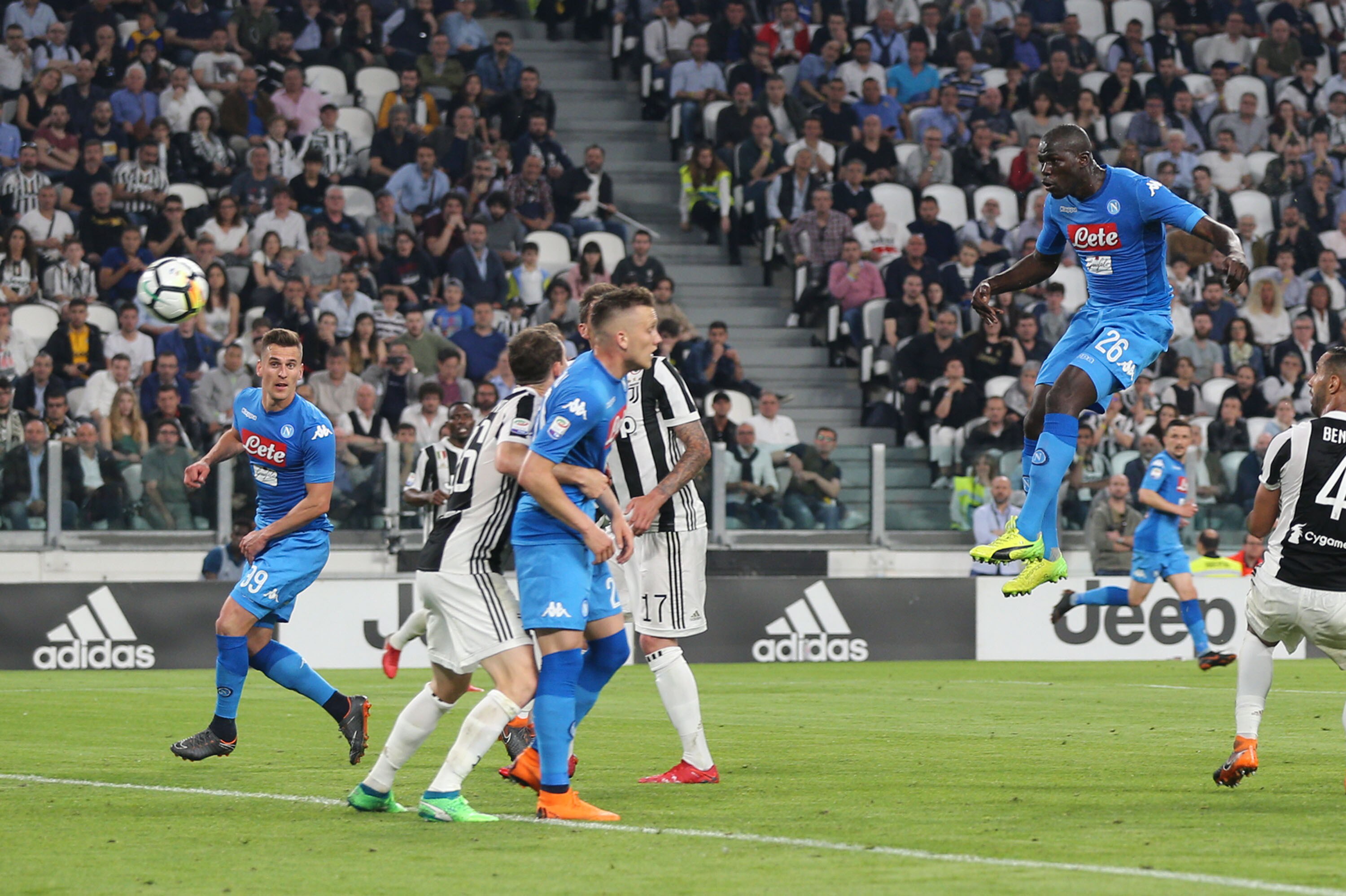 Kalidou Koulibaly Goal Vs Juve Caused Significant Ground Movement In Naples Bleacher Report Latest News Videos And Highlights