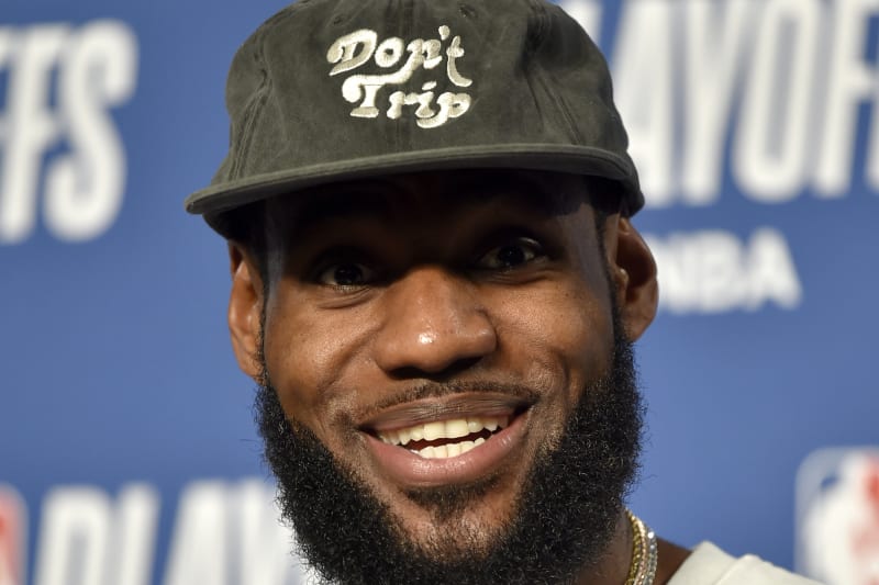 Don T Trip Hats Sell Out When Lebron James Wears One After Cavaliers Sweep Bleacher Report Latest News Videos And Highlights