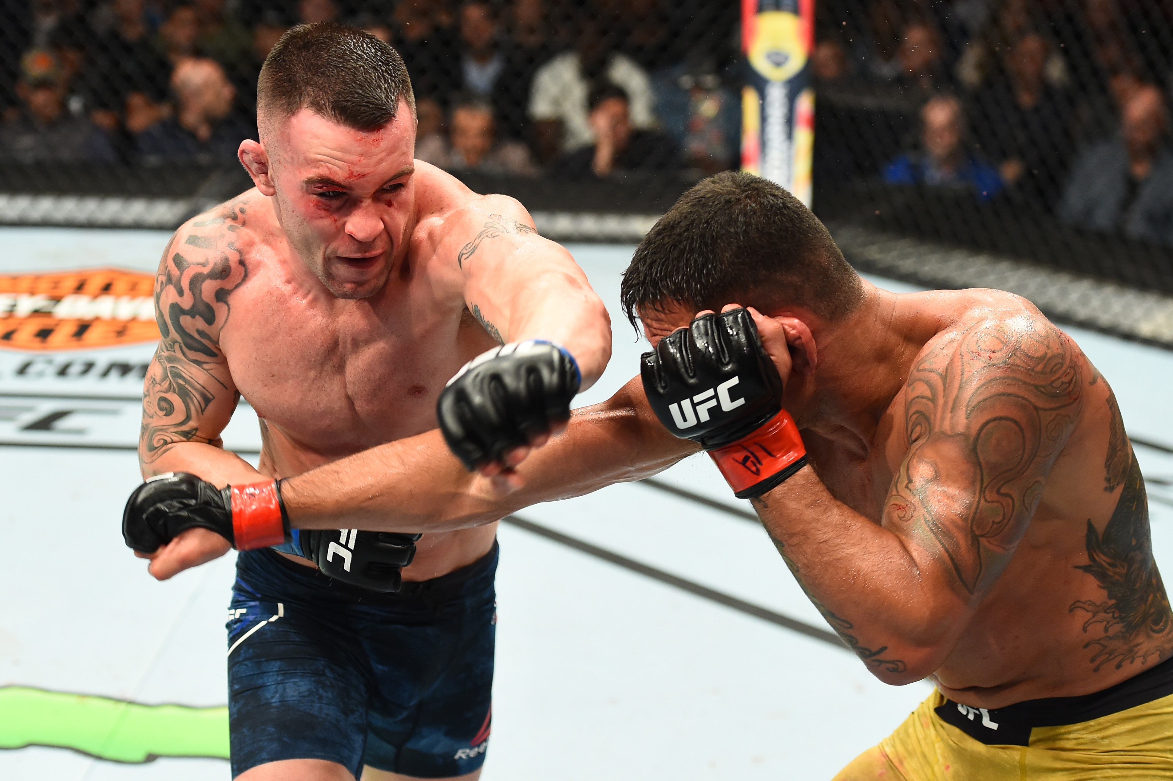 Colby Covington Beats Rafael Dos Anjos Via Unanimous Decision At Ufc 225 Bleacher Report Latest News Videos And Highlights