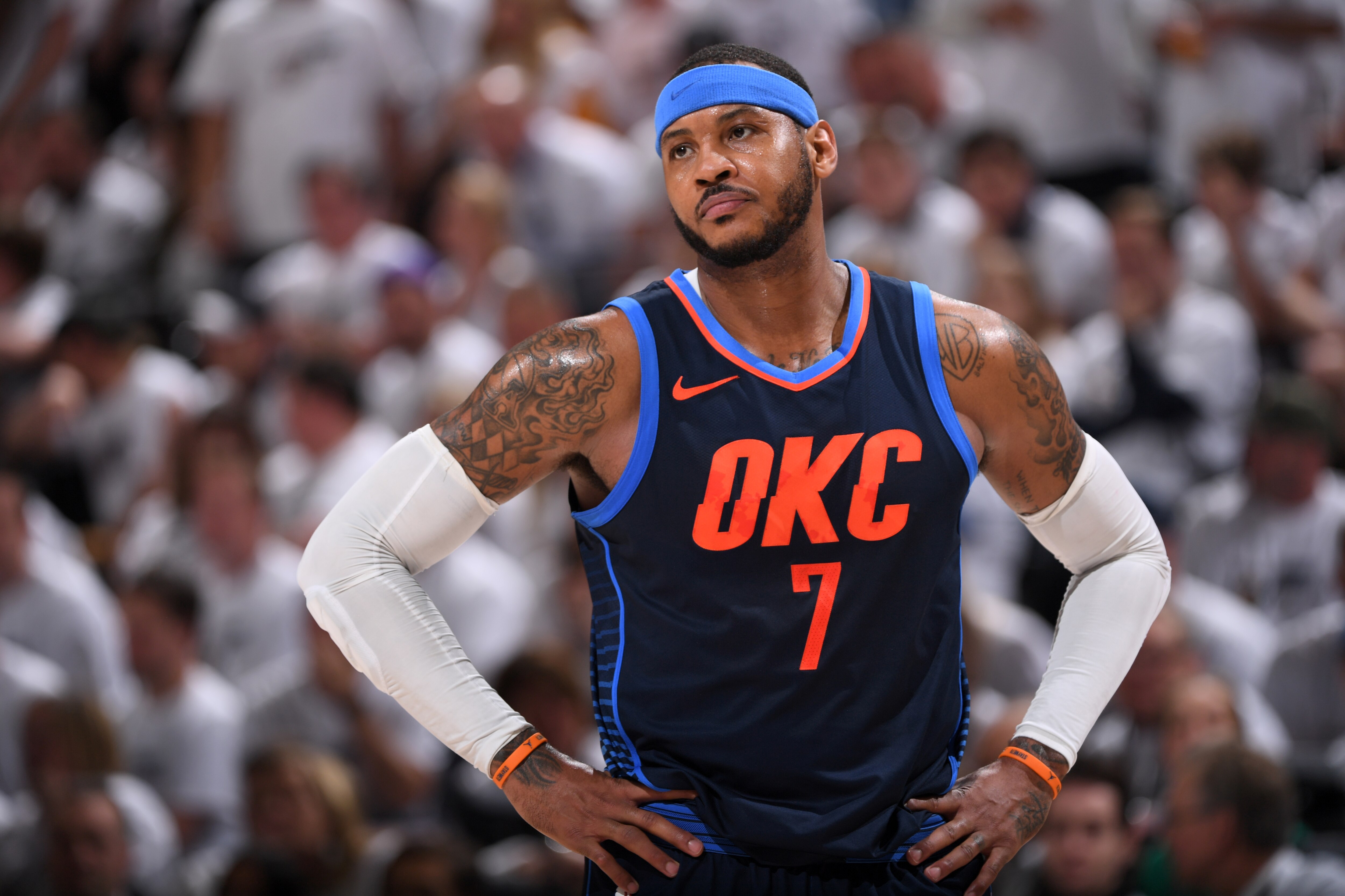Report Carmelo Anthony To Hawks In 3 Team Trade Dennis Schroder To Thunder Bleacher Report Latest News Videos And Highlights