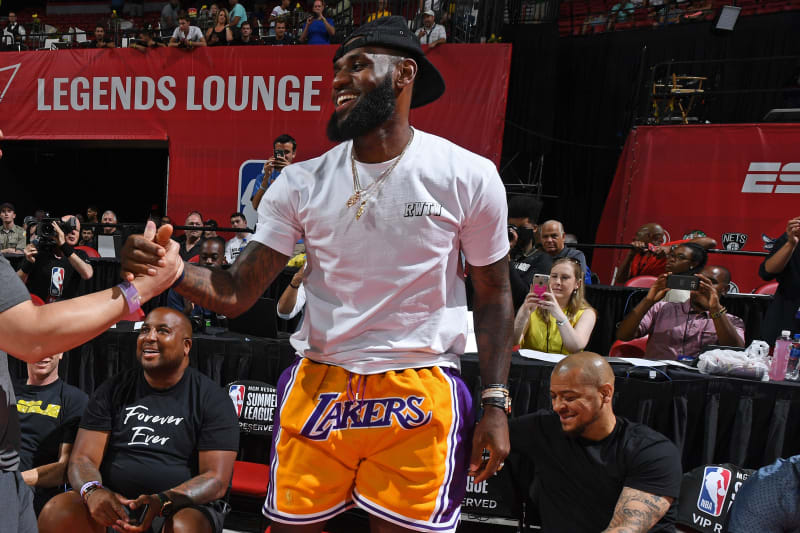 New Lebron James Showtime Lakers Uniform Appears To Leak On Twitter Bleacher Report Latest News Videos And Highlights