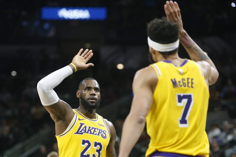 Lakers News Lebron James Mentions Javale Mcgee As Defensive Poy Candidate Bleacher Report Latest News Videos And Highlights