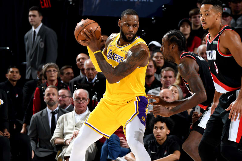 Lebron James Lakers Beat Trail Blazers Despite Lonzo Ball S Struggles Bleacher Report Latest News Videos And Highlights