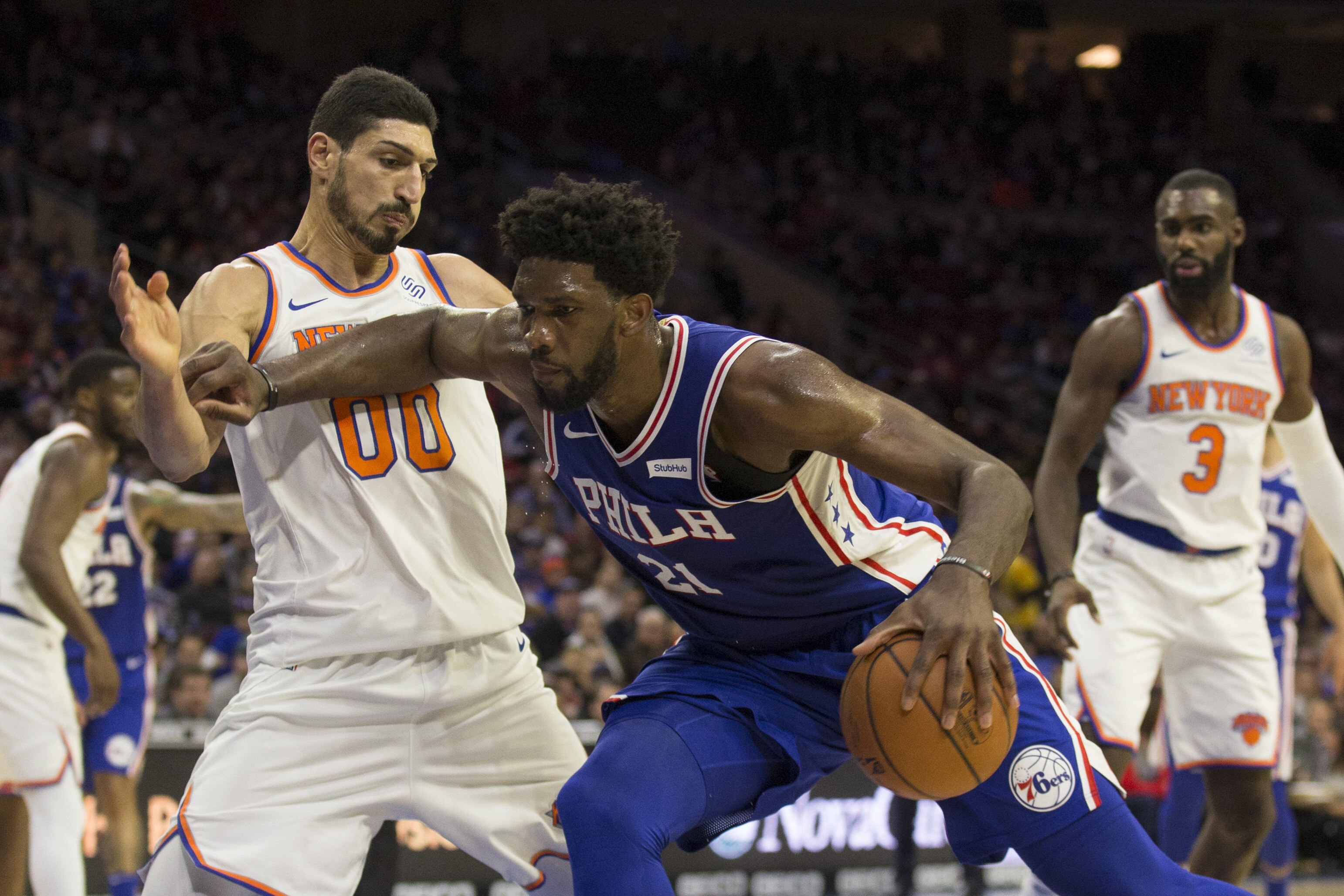 Joel Embiid Drops 26 76ers Crush Kevin Knox Knicks For 2nd Straight Win Bleacher Report Latest News Videos And Highlights