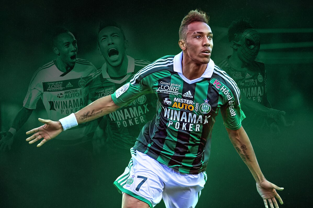 Green Machine The Story Of Pierre Emerick Aubameyang S Saint Etienne Rebirth Bleacher Report Latest News Videos And Highlights