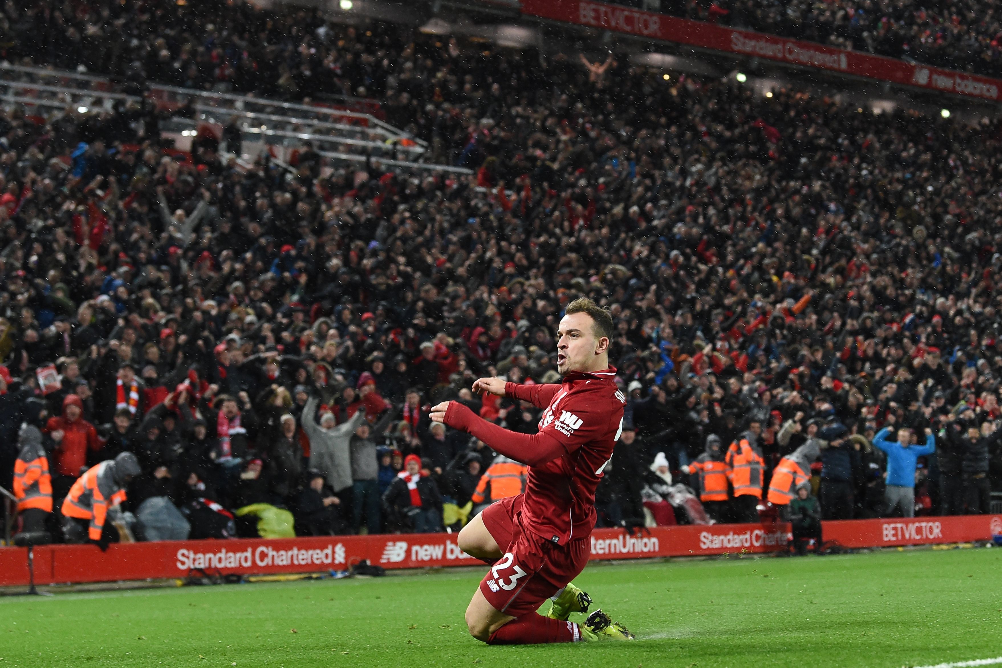 Xherdan Shaqiri Brace Leads Liverpool Past Manchester United In Premier League Bleacher Report Latest News Videos And Highlights