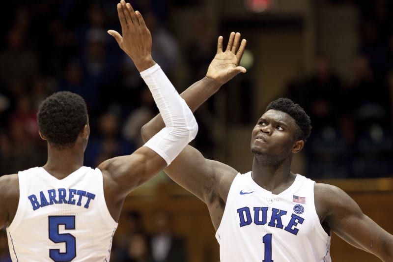 rj barrett duke jersey