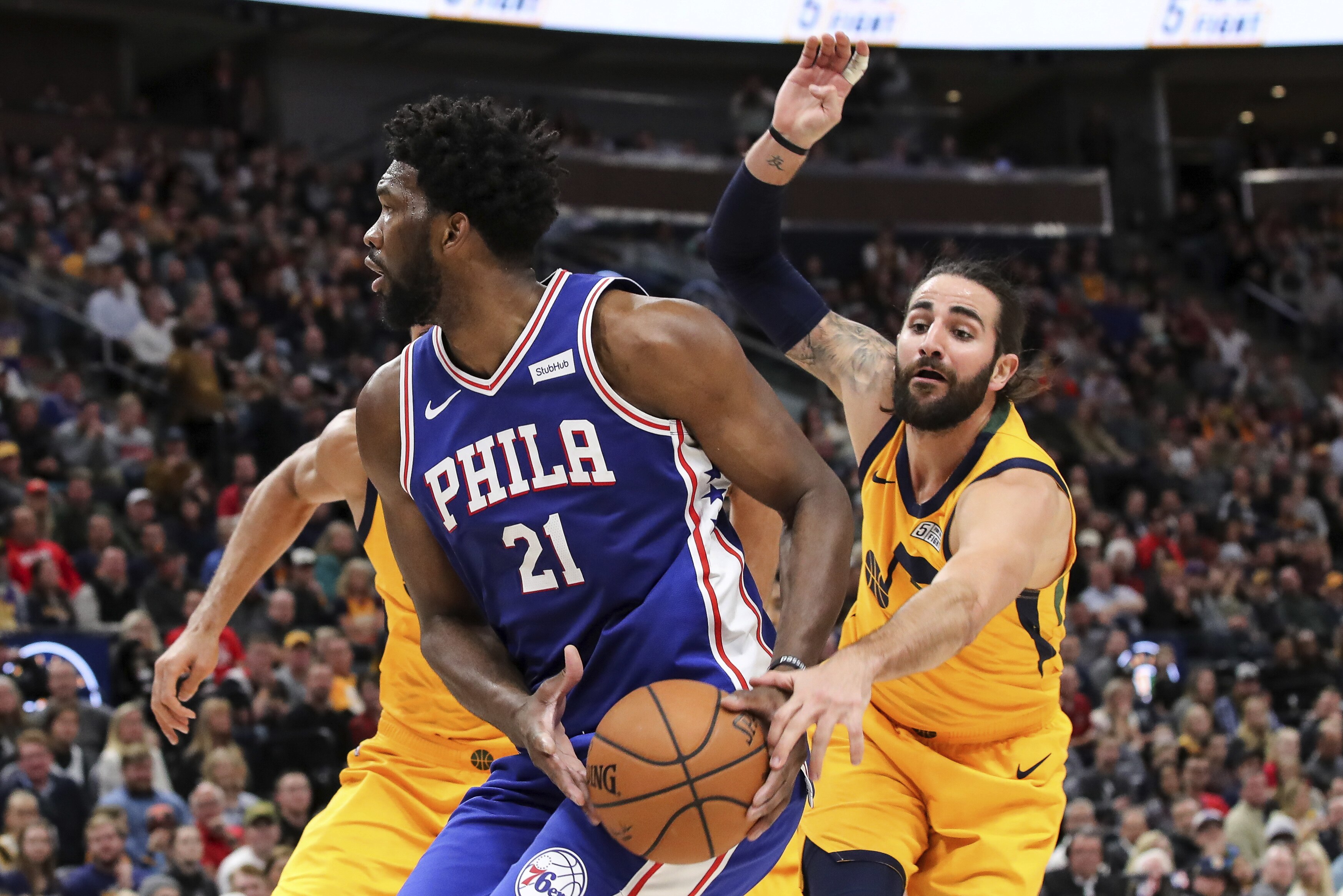 Joel Embiid Dominant As 76ers Rout Donovan Mitchell Jazz Bleacher Report Latest News Videos And Highlights