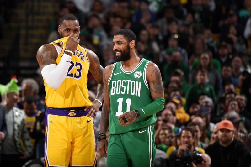 Lebron James Lakers Beat Kyrie Irving Celtics After Anthony Davis Trade Rumors Bleacher Report Latest News Videos And Highlights