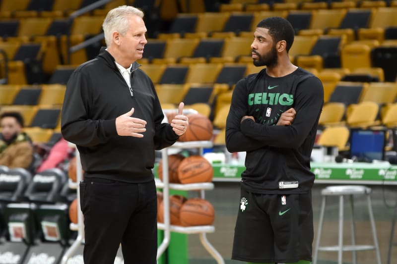 danny ainge and kyrie irving