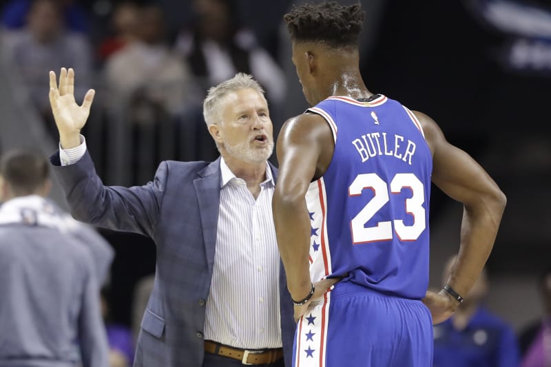 Jimmy Butler 76ers Hc Brown S Nsfw Halftime Speech Shocked Me A Little Bit Bleacher Report Latest News Videos And Highlights