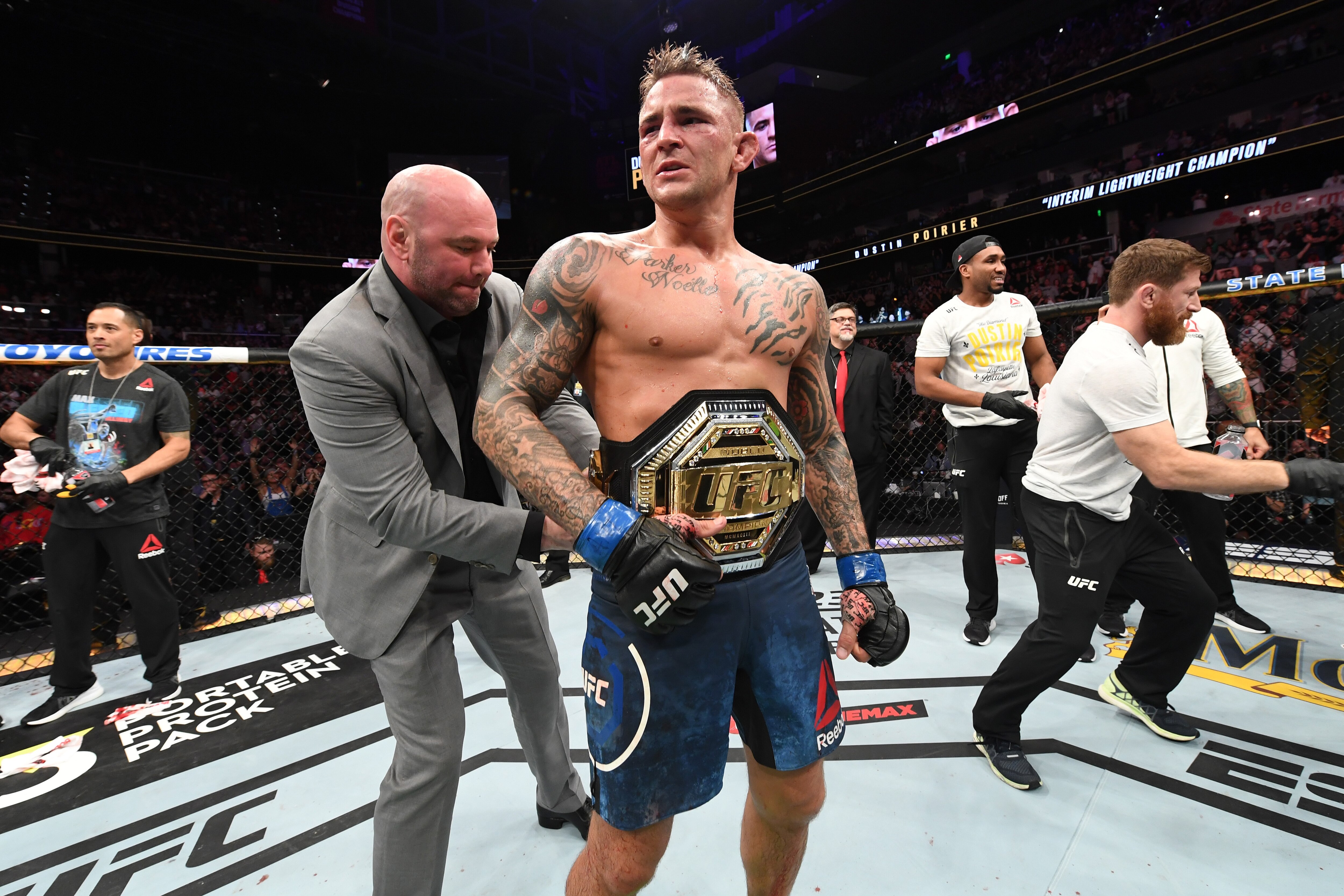 Dustin Poirier Calls Out Khabib Nurmagomedov Let S F King Fight In September Bleacher Report Latest News Videos And Highlights