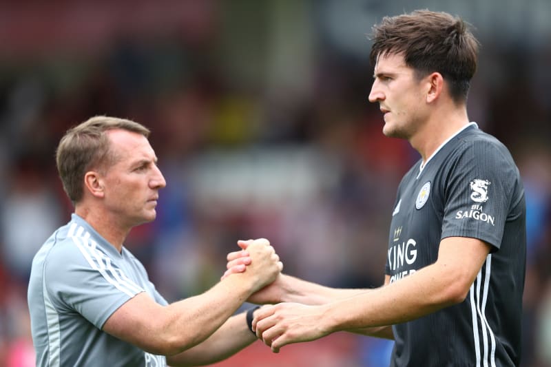 Brendan Rodgers Harry Maguire S Manchester United Sale Incredible Business Bleacher Report Latest News Videos And Highlights