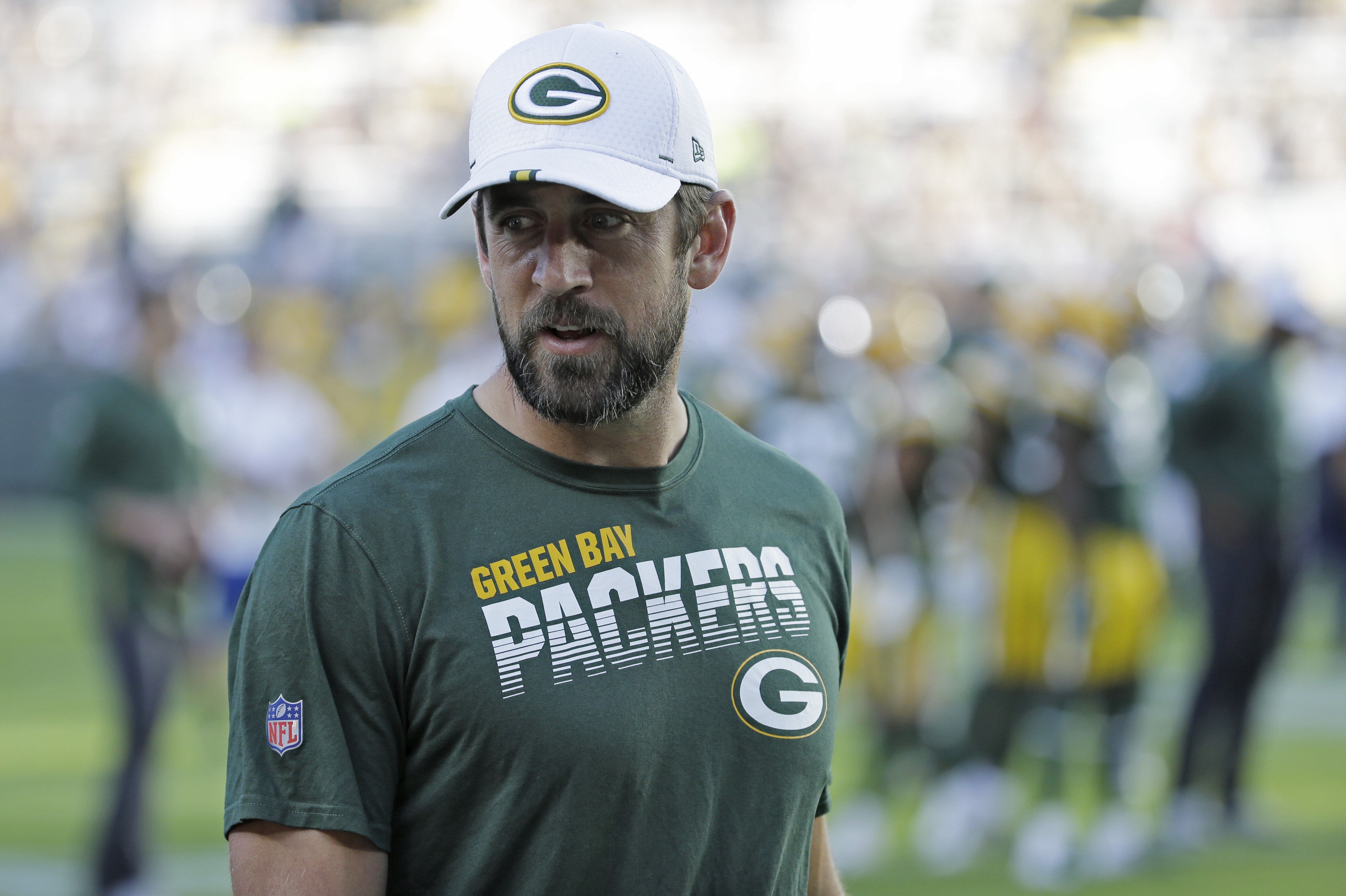 Aaron Rodgers Calls Matt Lafleur Drama Fake News Rips Clickbait Headlines Bleacher Report Latest News Videos And Highlights