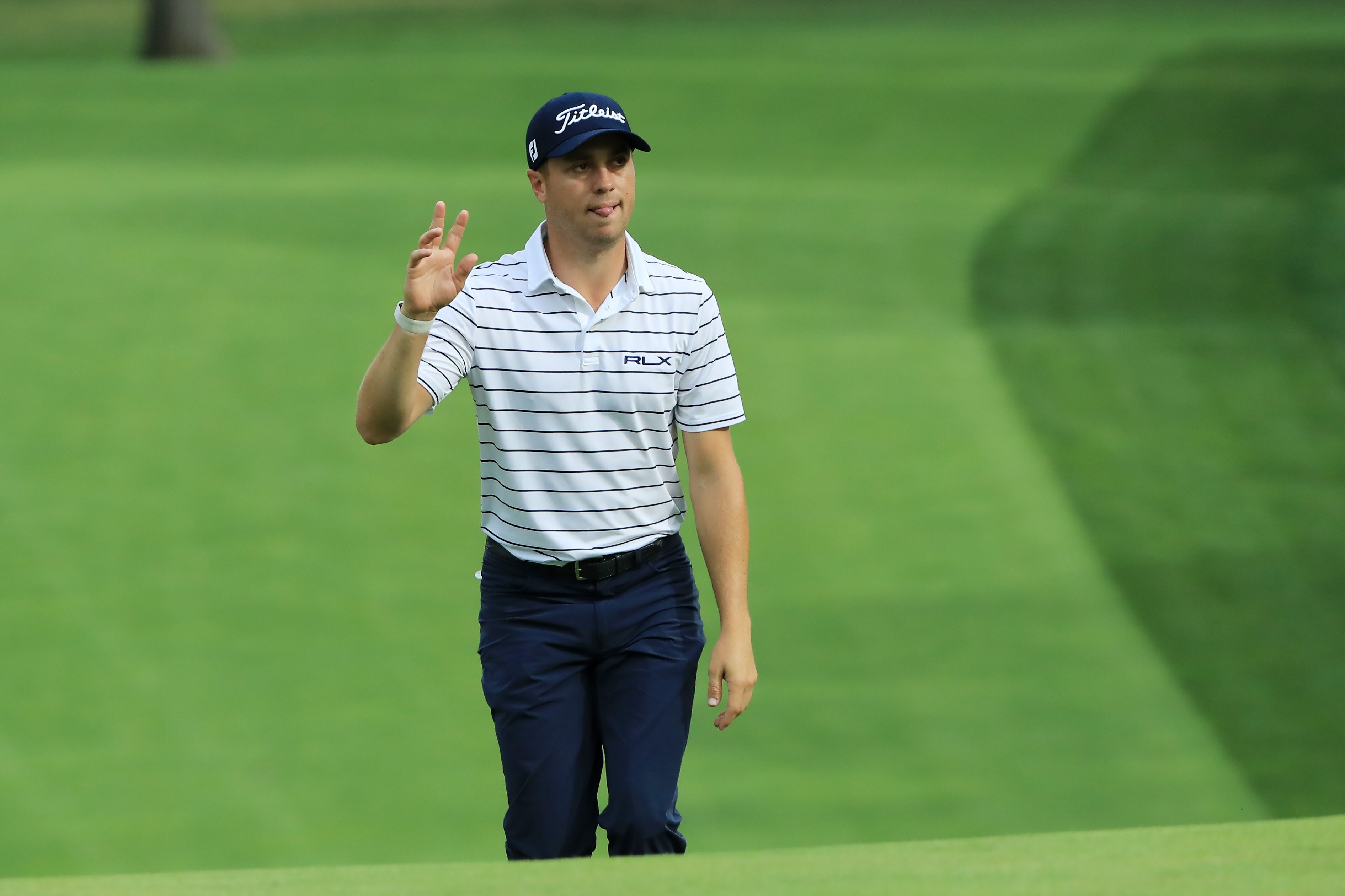 Bmw Championship 2019 Justin Thomas Surges Into Lead With Course Record 61 Bleacher Report Latest News Videos And Highlights