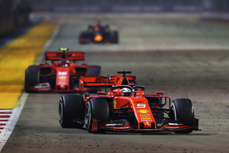 Singapore F1 Grand Prix 2019 Results Sebastian Vettel Leads Home Ferrari 1 2 Bleacher Report Latest News Videos And Highlights
