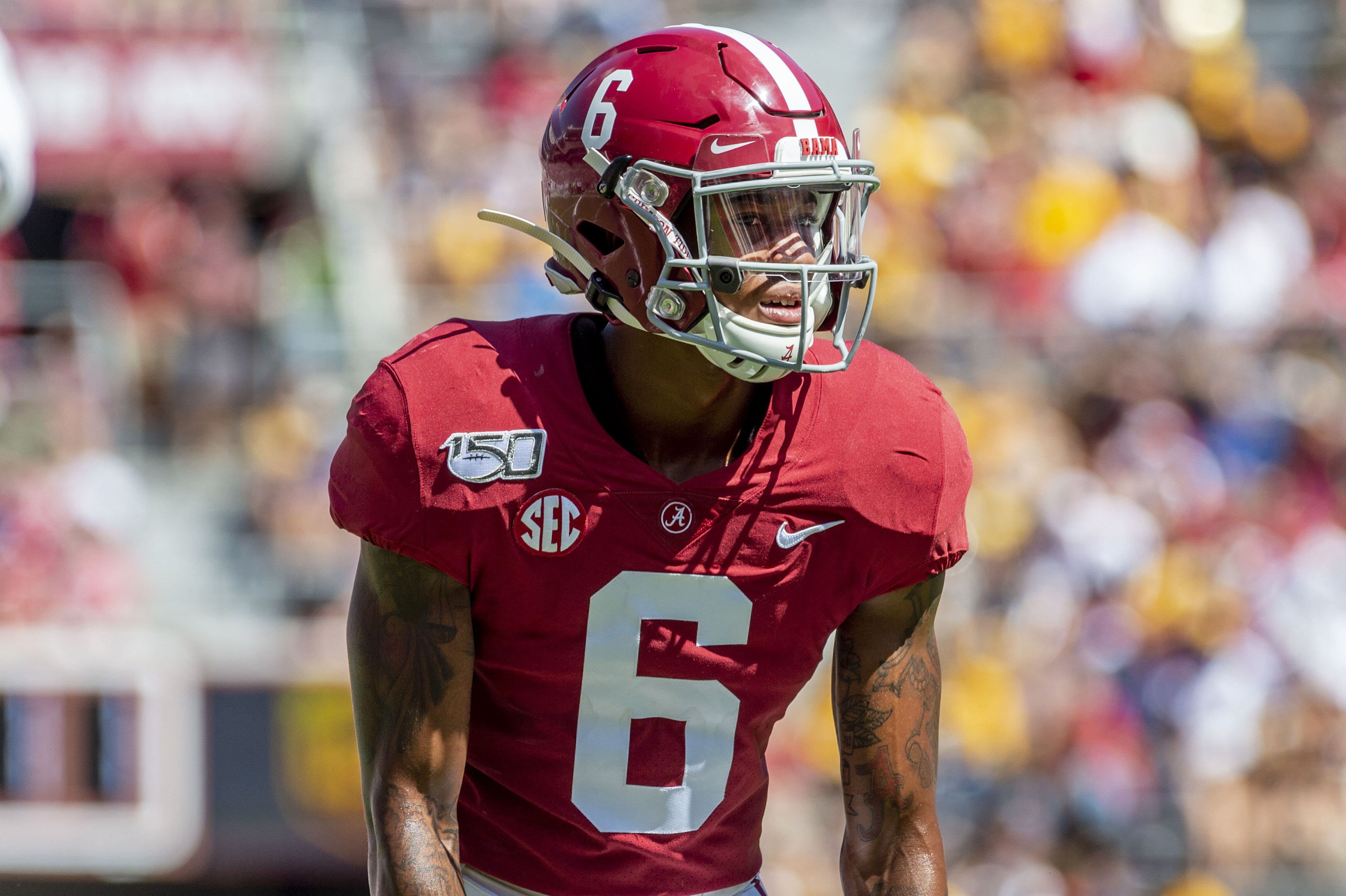 Highlights Alabama Wr Devonta Smith Goes Off For 274 Yards 5 Tds Vs Ole Miss Bleacher Report Latest News Videos And Highlights