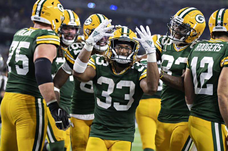 Aaron Jones Fantasy Outlook After Packers Record 4 Tds Vs Cowboys Bleacher Report Latest News Videos And Highlights