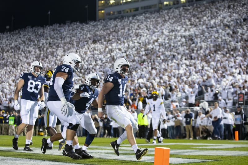 Penn State Firmly In College Football Playoff Mix With Marquee Win Vs Michigan Bleacher Report Latest News Videos And Highlights