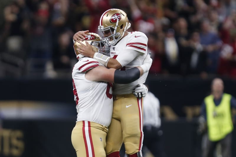 Jimmy Garoppolo 49ers Beat Drew Brees Saints On Walk Off Robbie Gould Fg Bleacher Report Latest News Videos And Highlights