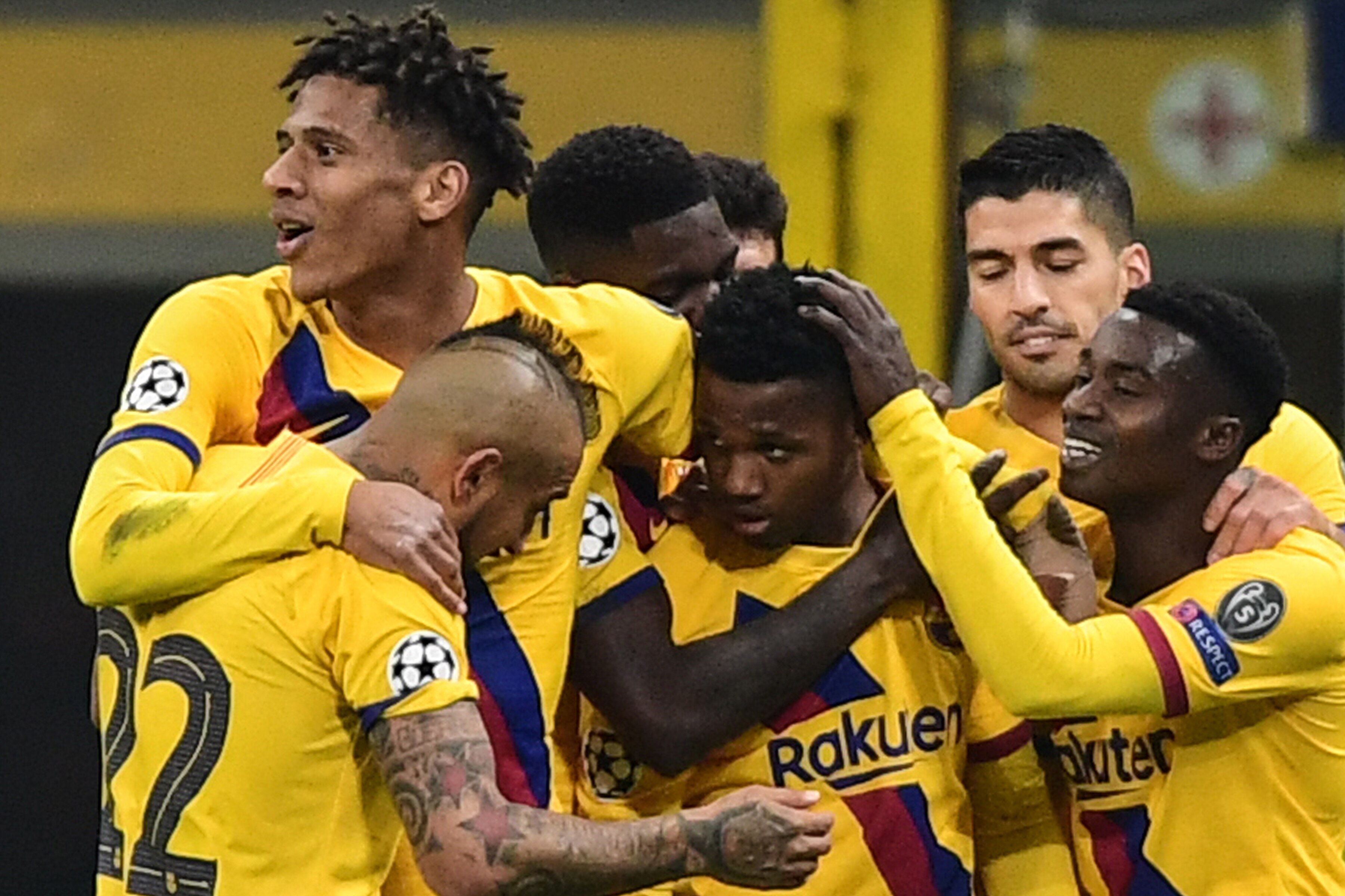 Ansu Fati Barcelona Knock Inter Milan Out Of Champions League With 2 1 Win Bleacher Report Latest News Videos And Highlights