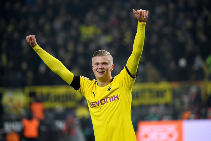 Erling Haaland Scores Twice For Borussia Dortmund Breaks Bundesliga Record Bleacher Report Latest News Videos And Highlights