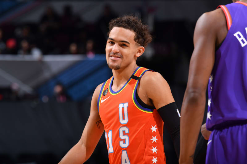 trae young jersey all star