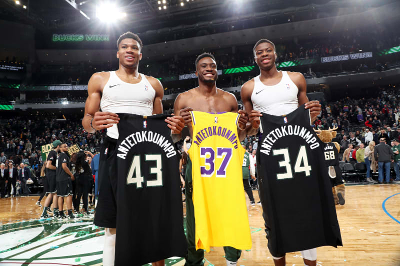 Giannis It D Be Awesome To Team Up With Brothers In Milwaukee La Whatever Bleacher Report Latest News Videos And Highlights