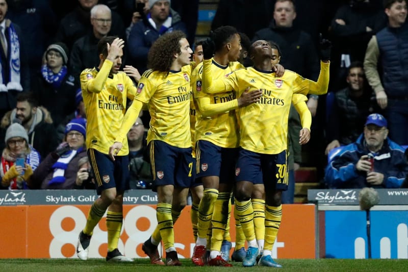 Sokratis Eddie Nketiah Fire Arsenal Past Portsmouth In 2020 Fa Cup 5th Round Bleacher Report Latest News Videos And Highlights