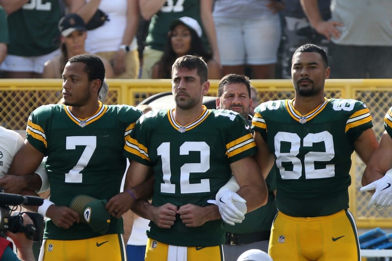 Packers Aaron Rodgers On Ig It Has Never Been About An Anthem Or A Flag Bleacher Report Latest News Videos And Highlights