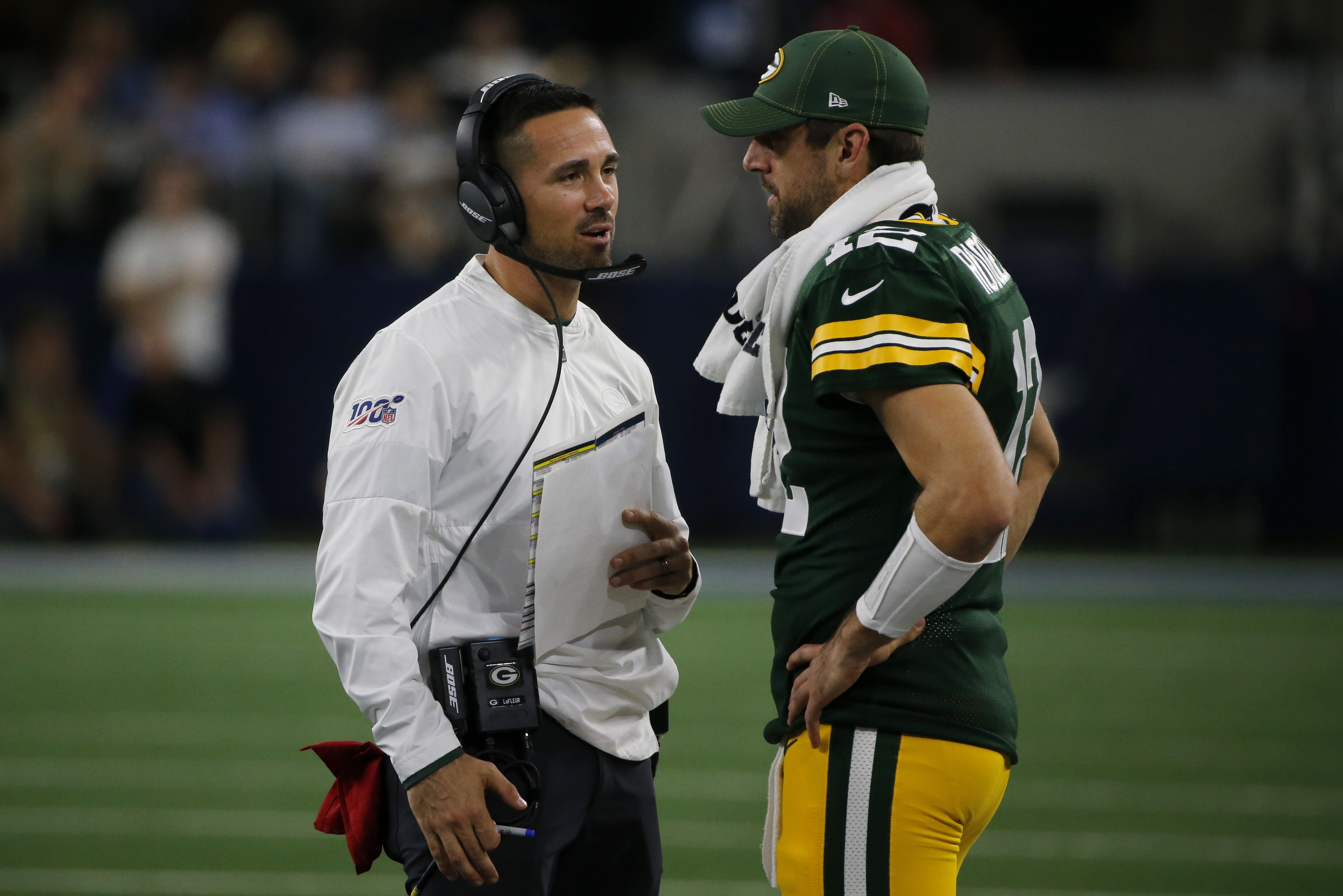 Matt Lafleur Sees Aaron Rodgers As Packers Starting Qb For A Really Long Time Bleacher Report Latest News Videos And Highlights