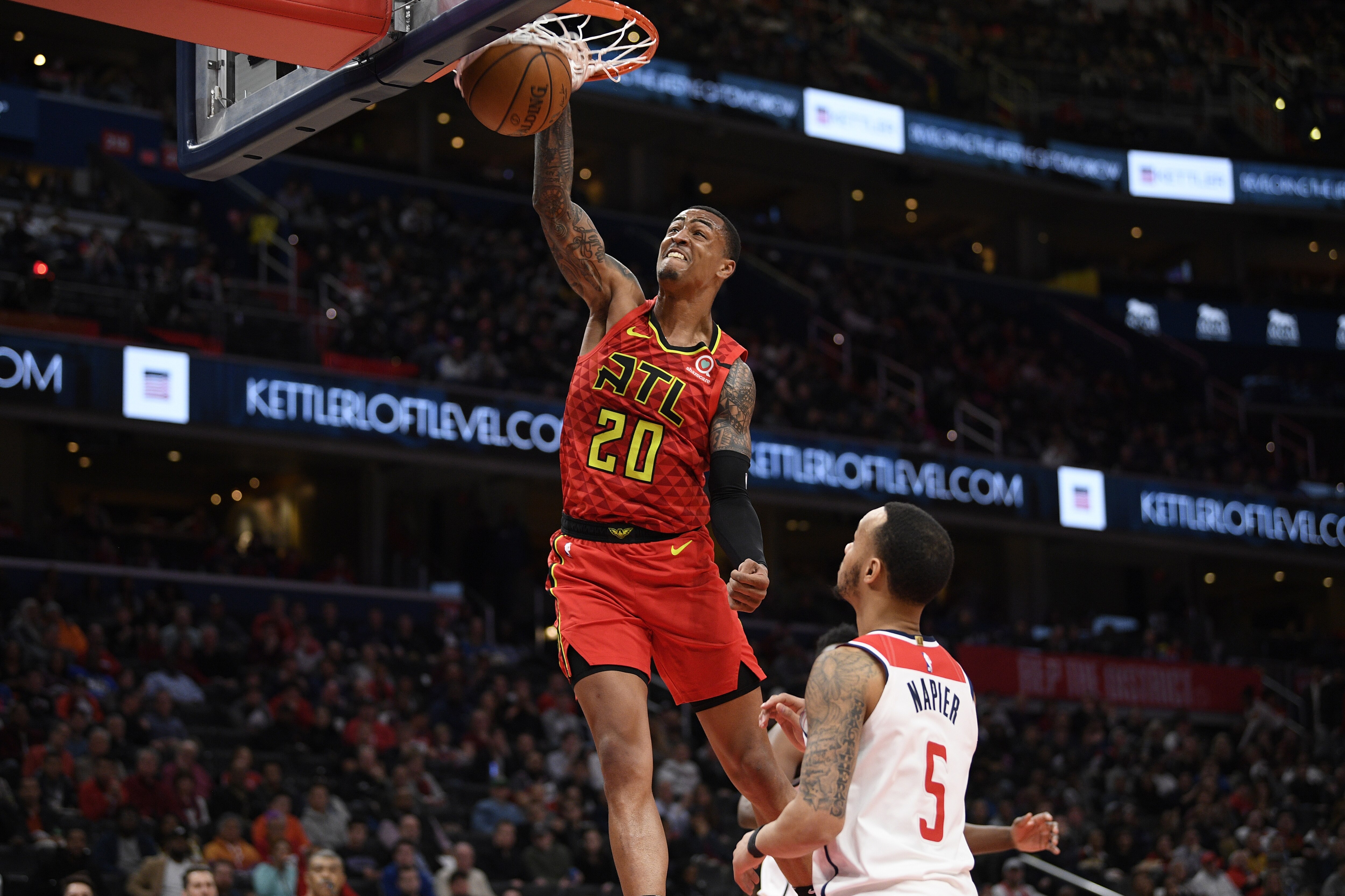 john collins dunk