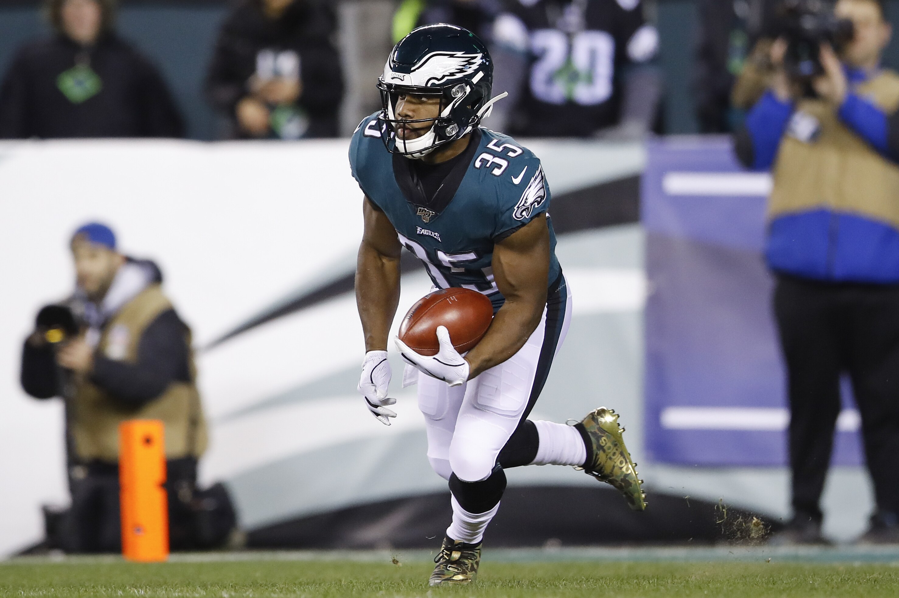 Boston Scott Corey Clement Fantasy Outlook After Miles Sanders Injury Bleacher Report Latest News Videos And Highlights