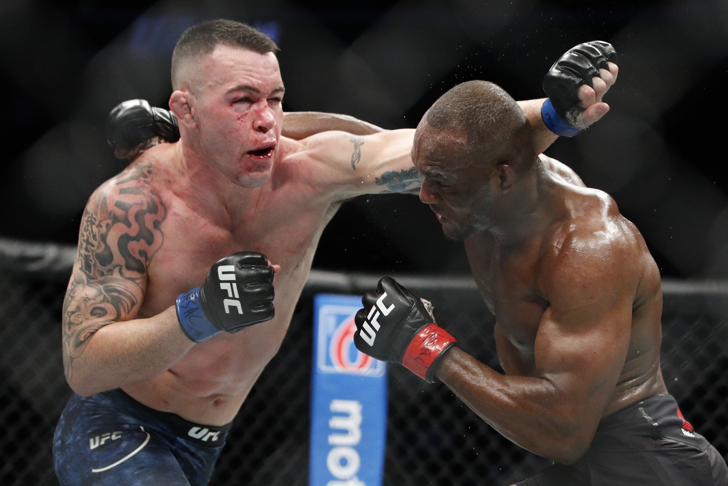 Ufc Fight Night 178 Results Colby Covington Dominates Tyron Woodley In Tko Win Bleacher Report Latest News Videos And Highlights