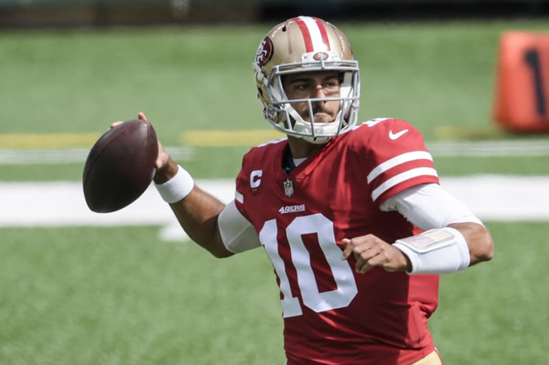 49ers Qb Jimmy Garoppolo Pulling To Return From Ankle Injury Hc Shanahan Says Bleacher Report Latest News Videos And Highlights