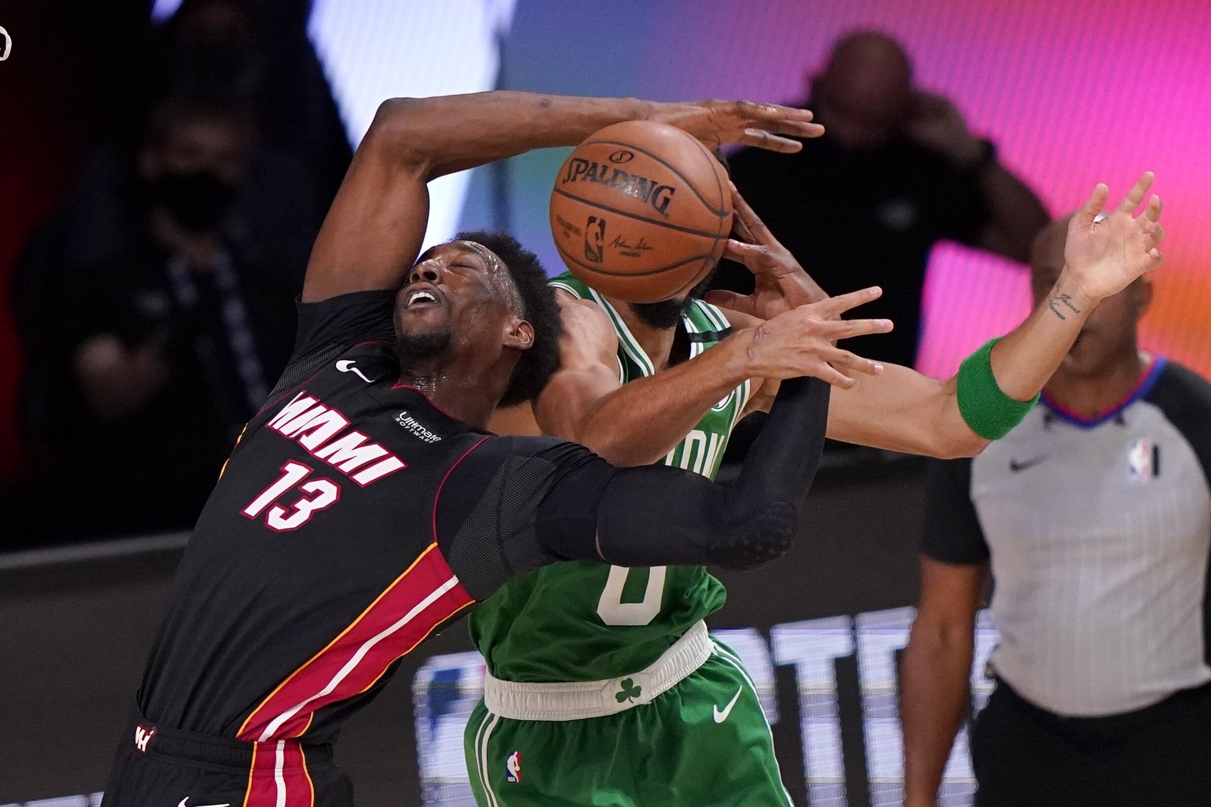 Bam Adebayo To Play For Heat Vs Celtics Despite Apparent Wrist Injury Bleacher Report Latest News Videos And Highlights