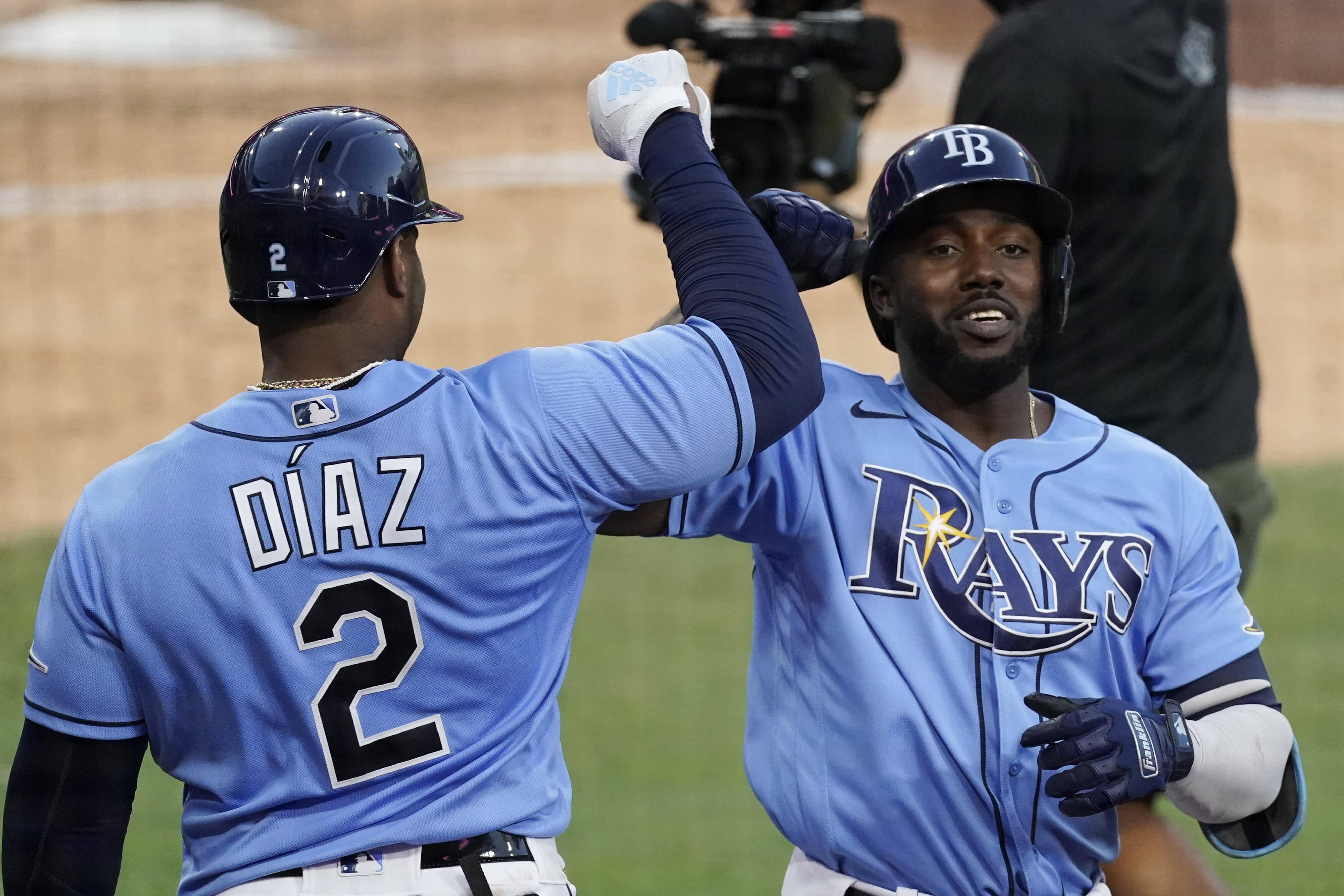 Randy Arozarena Homers As Rays Beat Jose Altuve Astros In Alcs Game 1 Bleacher Report Latest News Videos And Highlights