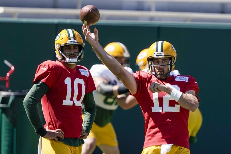 Aaron Rodgers Jordan Love Doing Really Well As Packers Backup Qb Bleacher Report Latest News Videos And Highlights