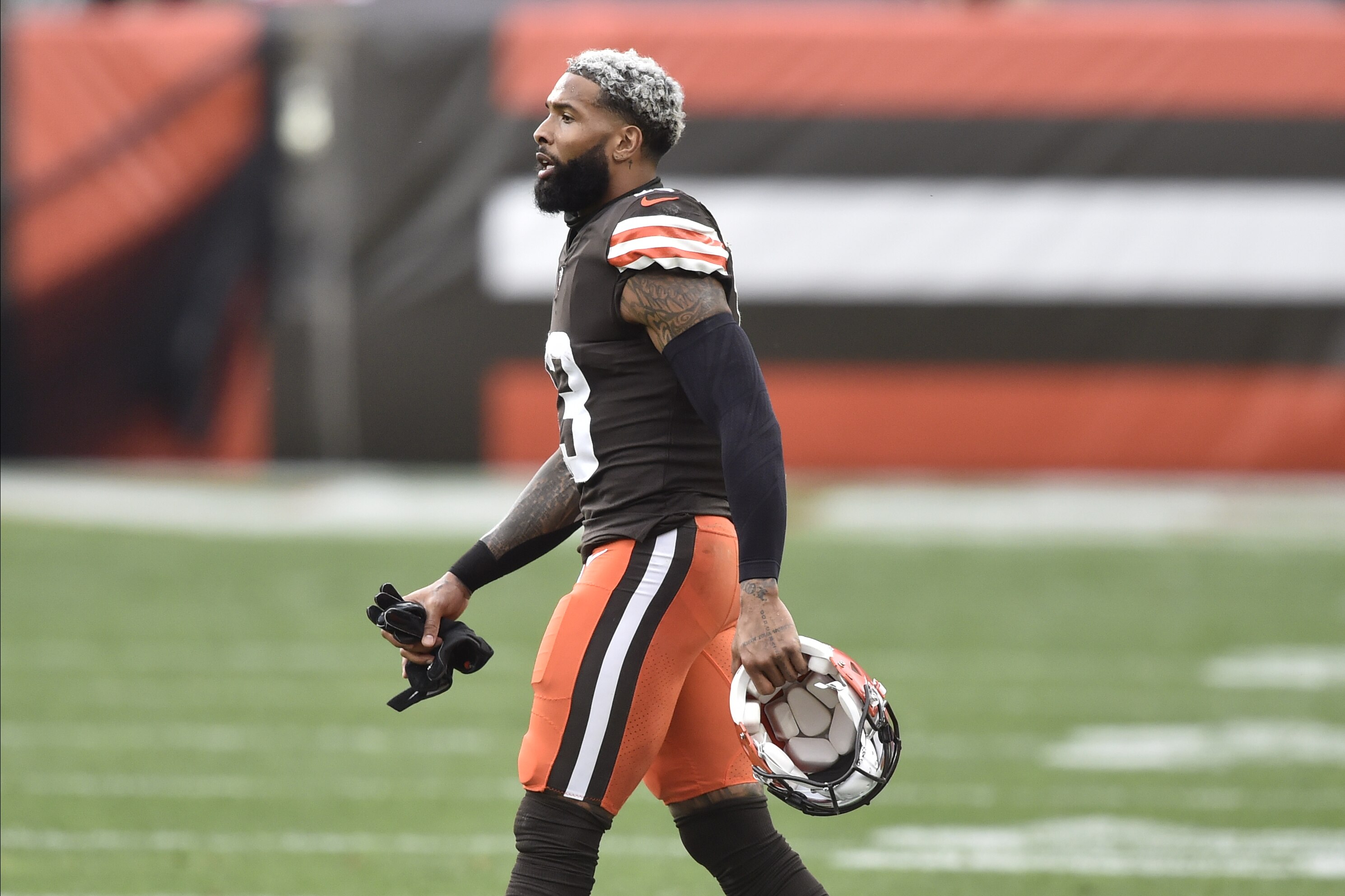 Odell Beckham Jr Remains Absent From Browns Practice Due To Covid 19 Protocol Bleacher Report Latest News Videos And Highlights