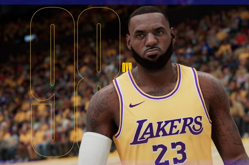 NBA 2K21 Reveals New Ratings for LeBron 