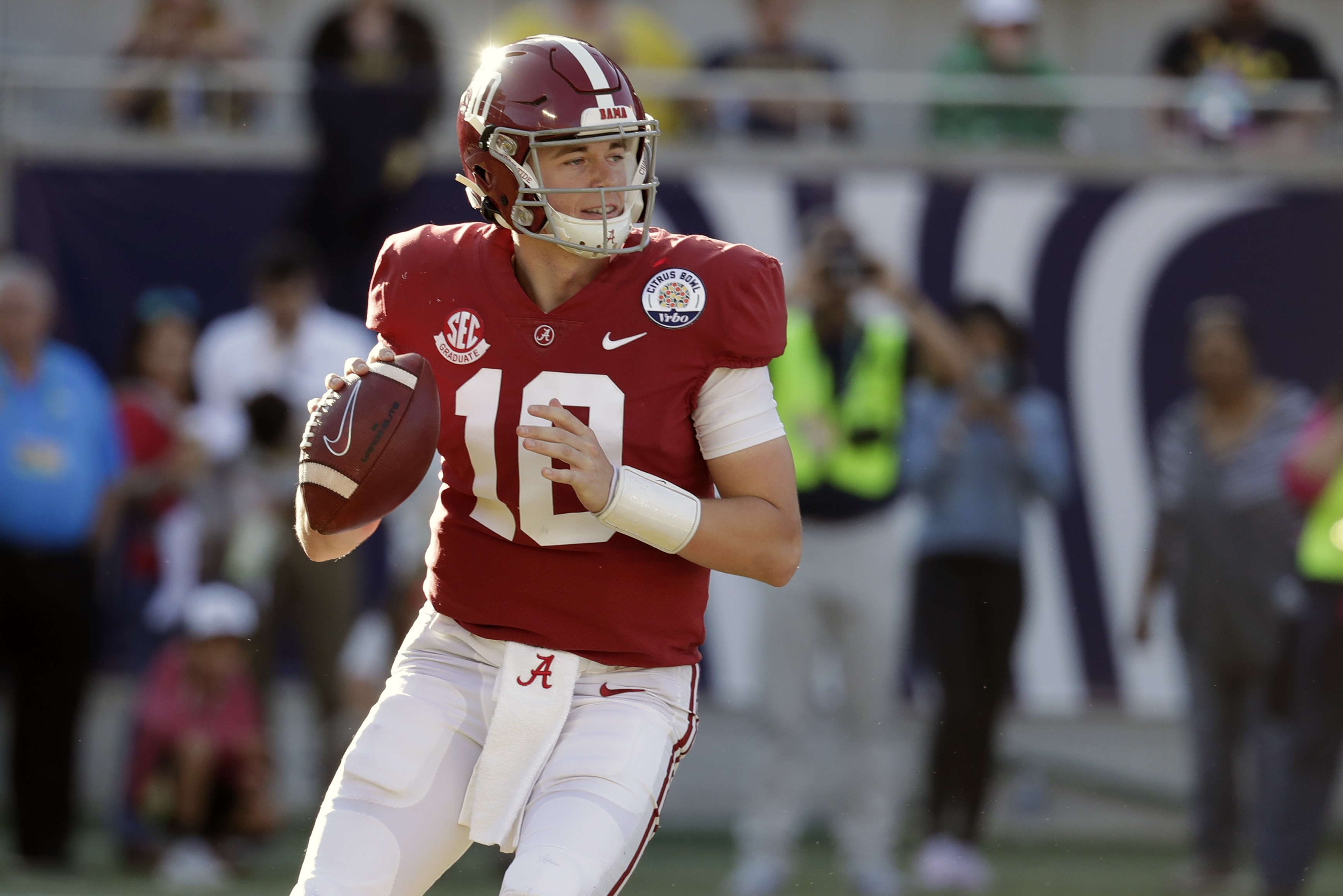 2020 Heisman Mac Jones Justin Fields Top Trevor Lawrence As Odds On Favorites Bleacher Report Latest News Videos And Highlights